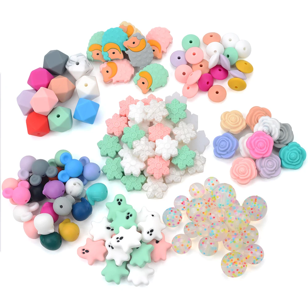 Silicone beads (6)
