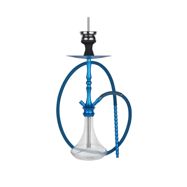

2019 Wholesale china factory pricenew top blue aluminum shisha hookah