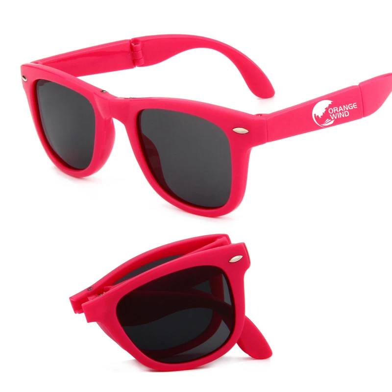 

foldable plastic promotional sunglasses accept custom logo