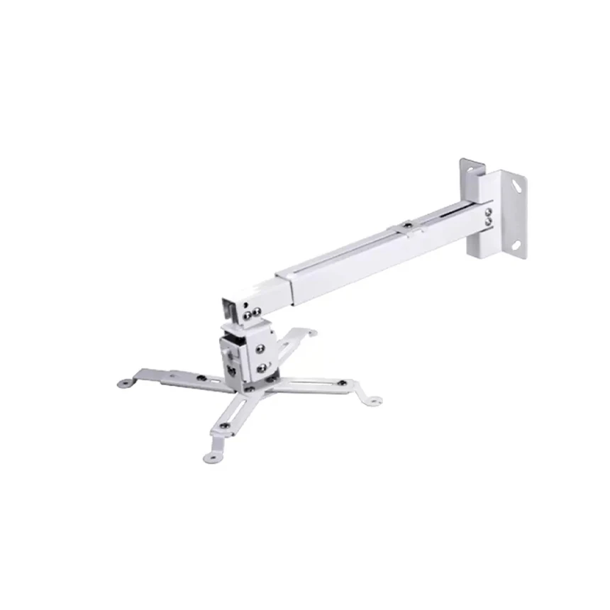 

Factory Direct sell Adjustable 30 Degree Projector Bracket Wall Mount Ceiling Mount for Universal Projector, White black