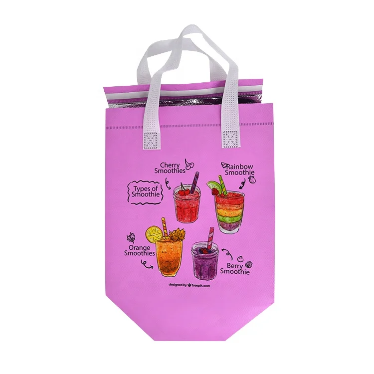 

Packaging Bags Non Woven Pp Nonwoven Cooler Bag Cooler Bags Custom Logo, Black