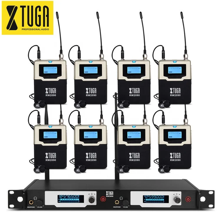 

Promotional wholesale wireless stereo in ear monitor headphones set