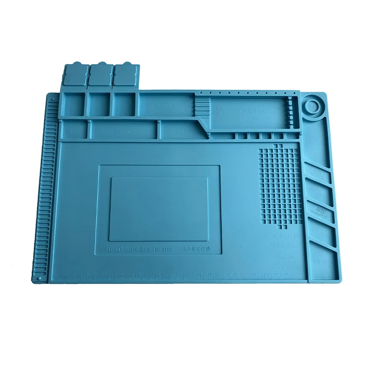 

Heat resistant desk Mat BGA Soldering Insulation Pad Mobile Phone Repair Tools Maintenance Platform Silicone Mat