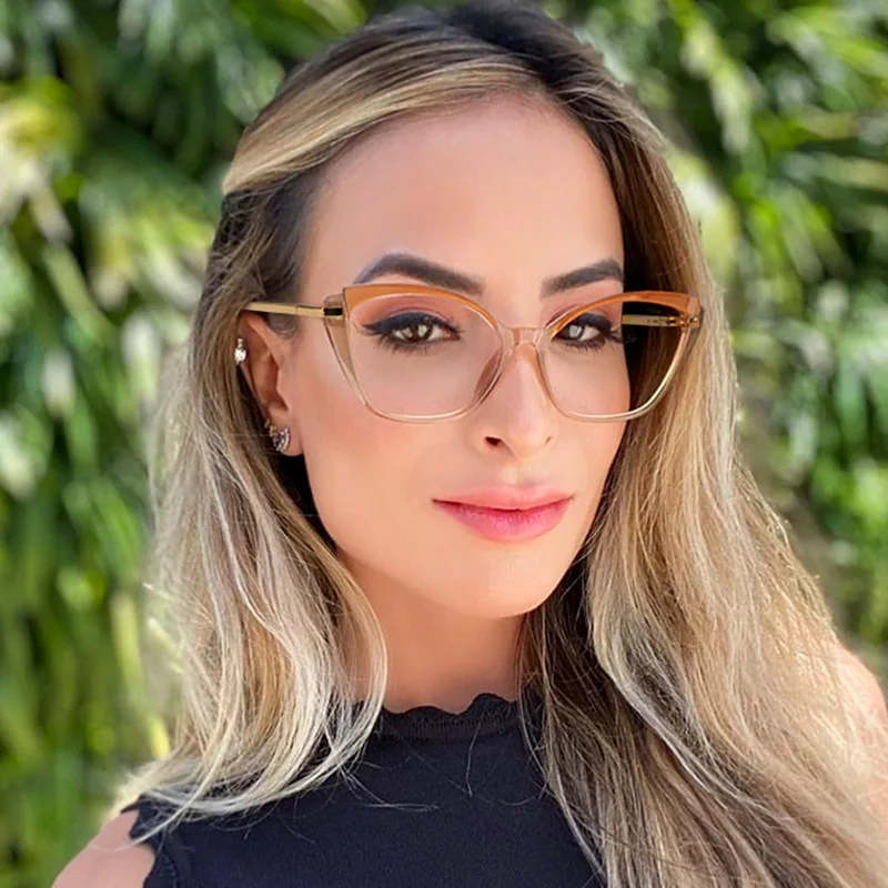 

YTSFD95285 2021 Glasses TR90 Metal Frame anti blue light glasses blue blocking blocker eyeglasses, 5colors