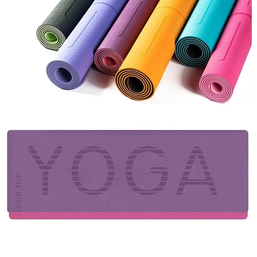 

Jointop Health Fitness Home Includes 7 Pcs Yoga Mat Set With Position Lines, Customized and displayed