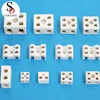 Manufacturer high wear resistance 5A 15A 30A 50A 1P 2P 3P high temperature Ceramic terminal block