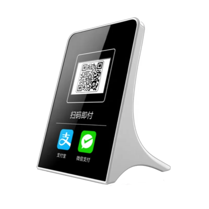 

SETLCOME SL37 Nigeria Hot Sale Micro USB payment terminal Rechargeable QR Code dynamic display for supermarket, White