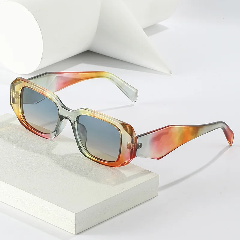 

INS Style custom logo original sun glasses for men and women 2022 Small square luxury shades women sunglasses