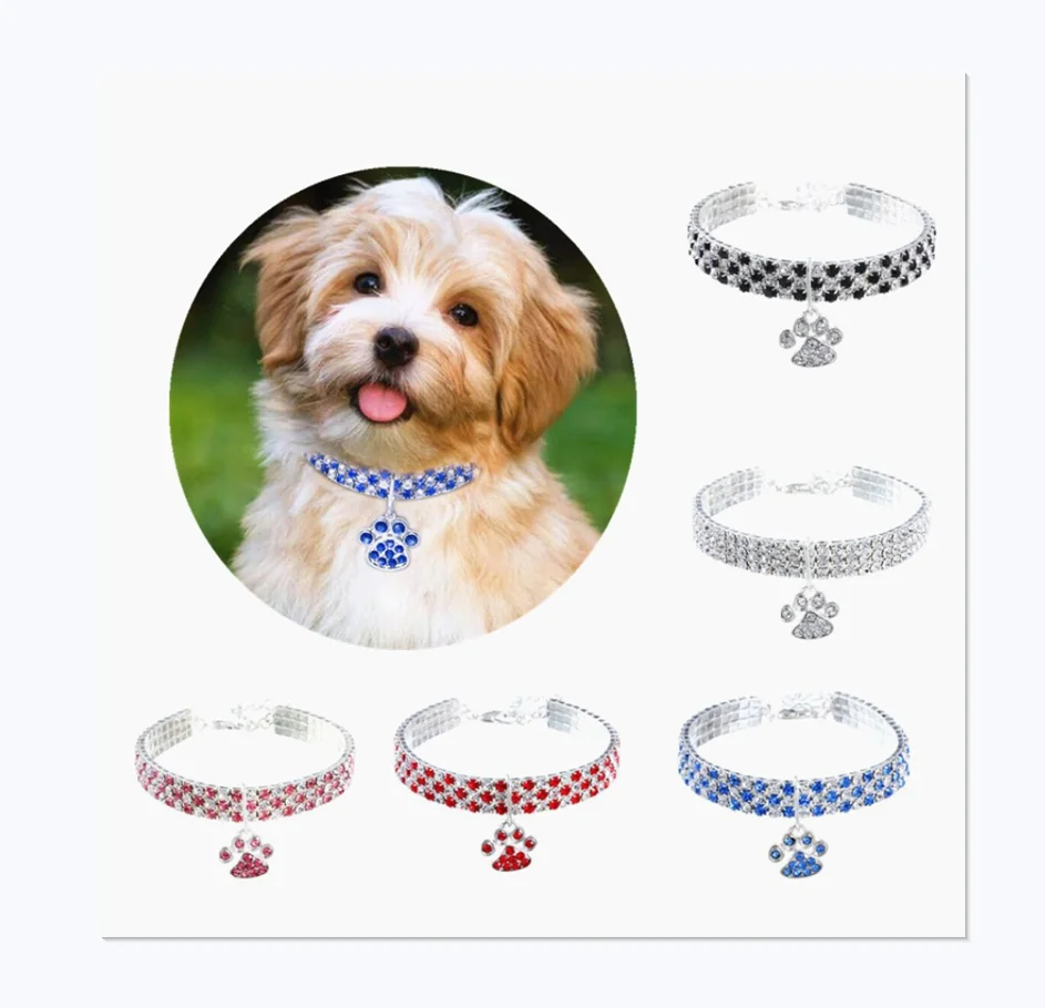 

Pet Accessories Wholesale Luxury Jewelry Luxury Diamond Necklace Dog Collar
