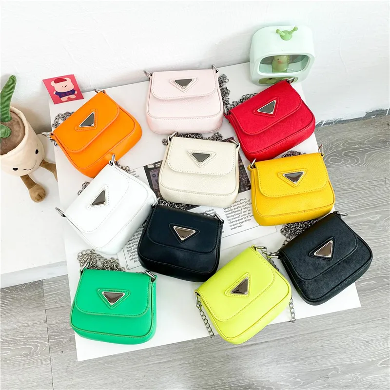 

JOYIE 2021 New Arrivals Candy Color Cute Kids Purse Mini Chain Handbags Designer Crossbody Bags for Little Girls