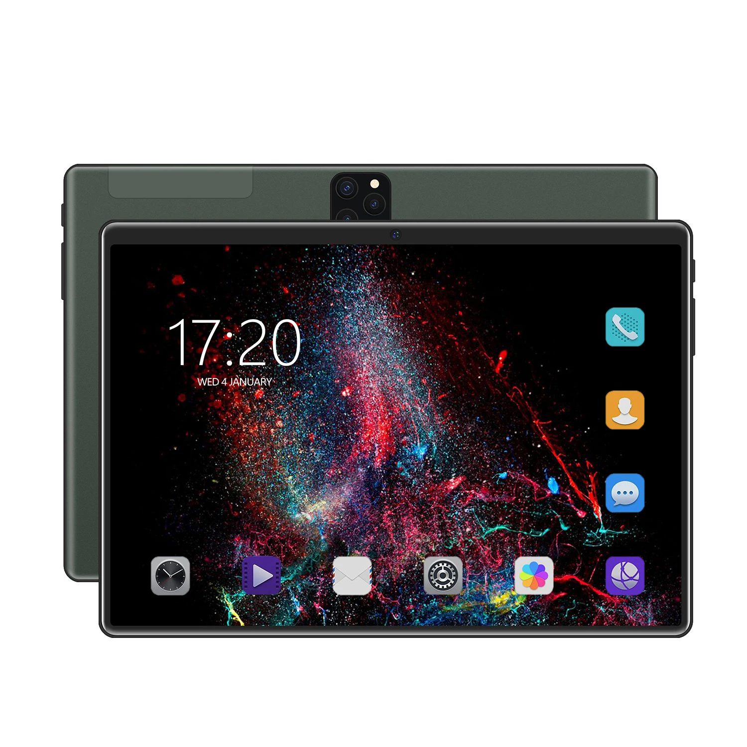 

2021 Great Asia new design good charging 6GB+12GB android 8.1 tablets & presentation equipment android tablet+pc, Black,grayness,green