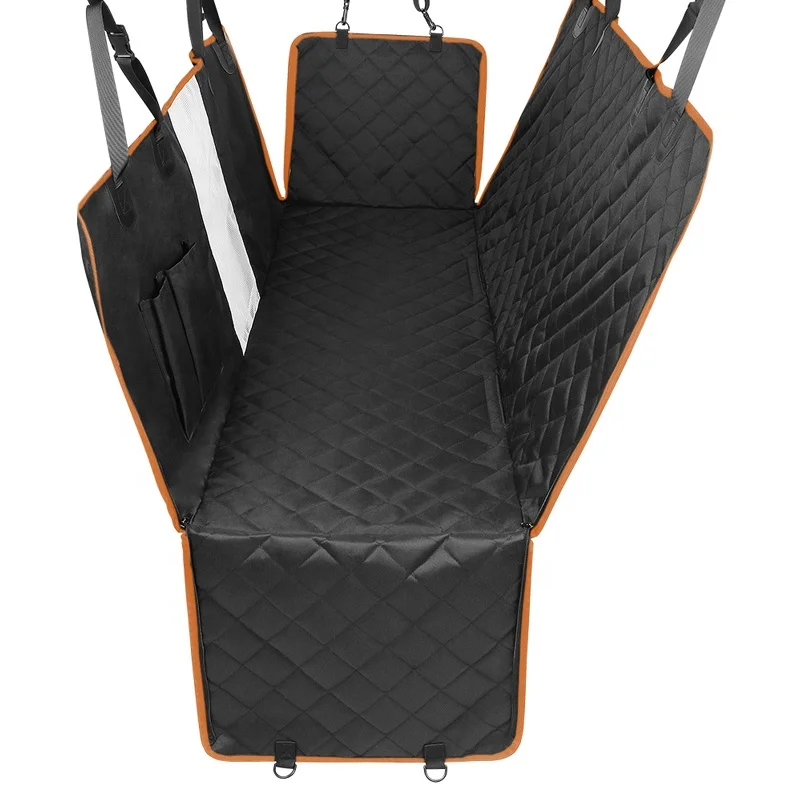 

20% Off Heavy Duty Universal Waterproof Back Seat Protector Mat, Seat Cover Dog Hammock Pet Dog Car Mat, Black