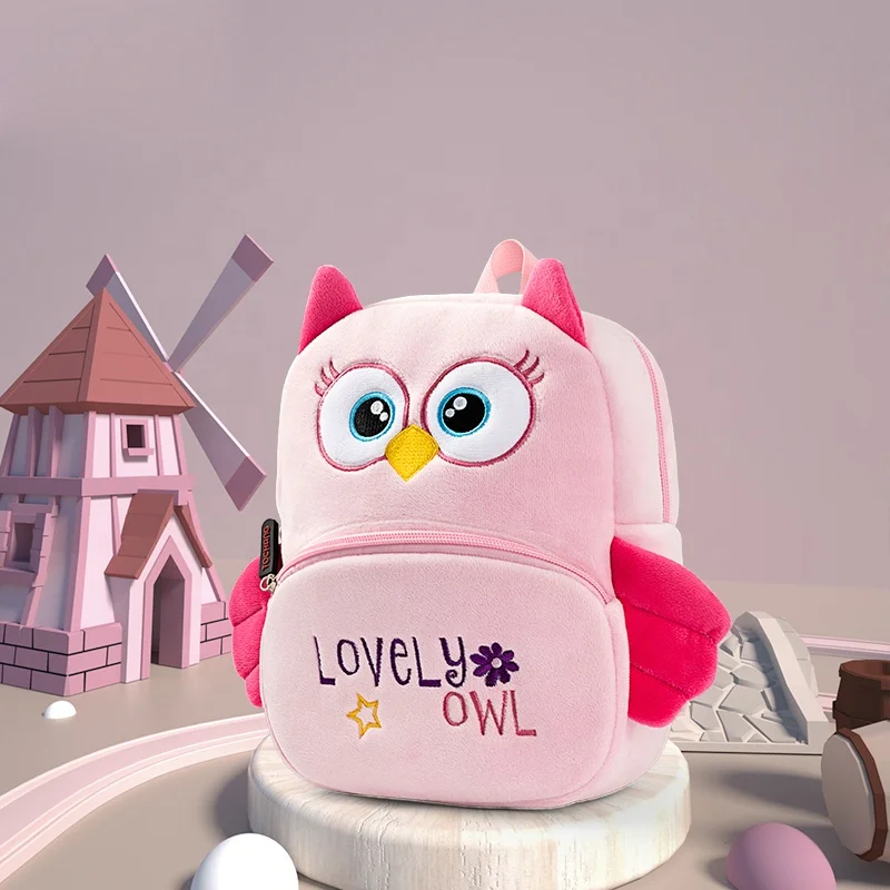

Kids Backpacks Baby Plush Zoo Animal Toy School Backpack For Kids