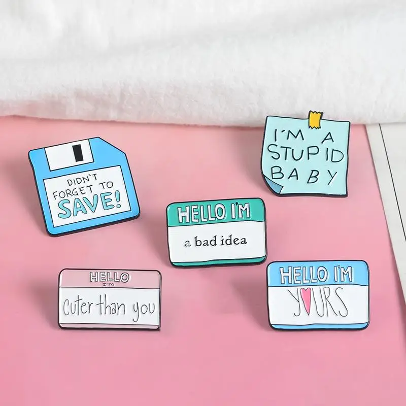 

4~5 Pcs/set cartoon Enamel Pins Sloth Brooch Clothes Lapel Pin Badge Animal Jewelry for friends