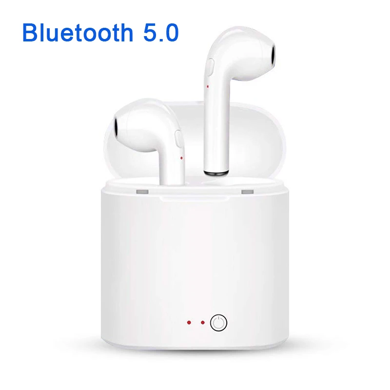 

Design your own logo TWS i7S I7 Mini BT phones blue tooth Wireless earbuds headphones With Charging case for iphone 6 6s 7 8