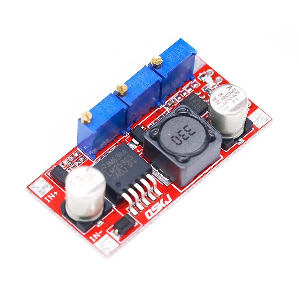 LM2596 DC-DC Step Down CC CV Power Supply Module 15W LED Driver Battery Charger Adjustable 7-35V to 1.25-30V LM2596S