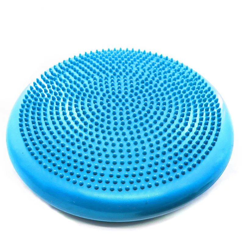 

PVC Inflatable Wiggle Seat Yoga Massage Balance Pad Disc Wobble Cushion Balance cushion