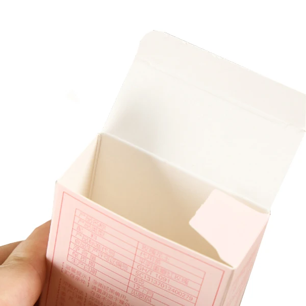 
Customized paper folding packaging face mask products box printing 