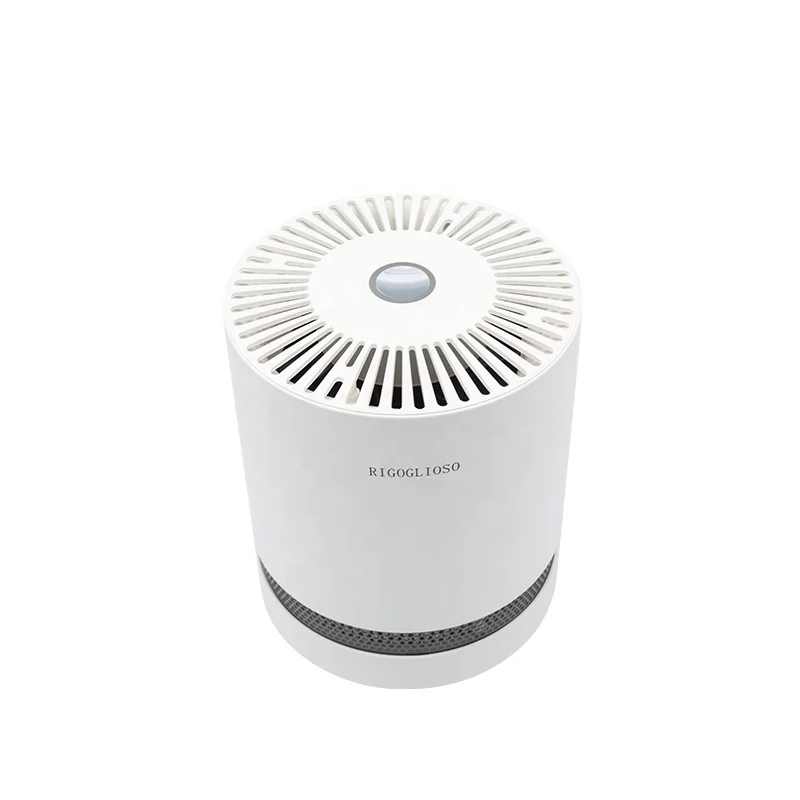 

Air Purifier H13 True HEPA Filter Quiet Desk Air Cleaner Purifiers for Smoke Dust Home Bedroom Office Small Room Medical