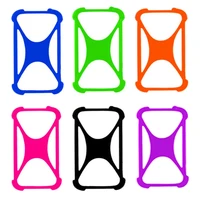 

XINGE 3.5 4 4.3 4.7 5.0 5.5 6.5 Inch Universal Silicone Cell Mobile Phone Bumper Case Back Cover