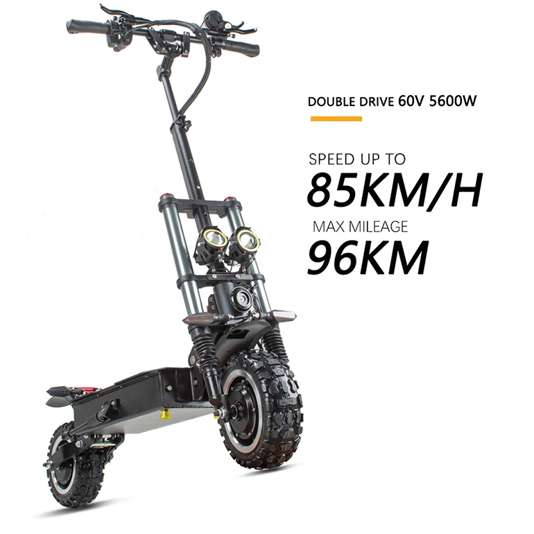 

Halo Knight Scooter Electric Warehouse EU Electric Scooter Off Road 11inch Self-balancing Electric Scooters 5600W 60V E-scooters