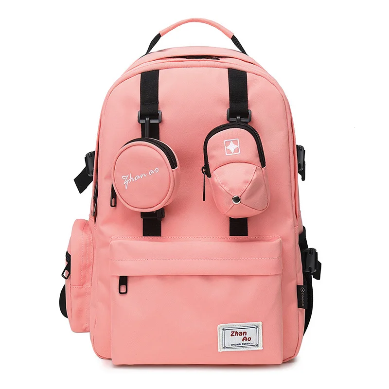 

large good quality polyester custom student school bags from china