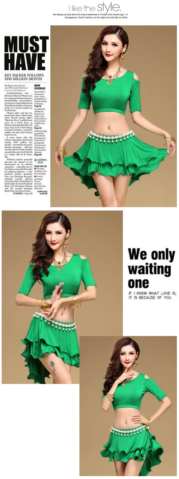 Wl-j013 Hot Sexy Cheering Girls Dresses