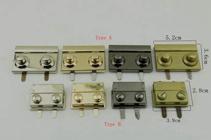 zinc alloy bag lock4