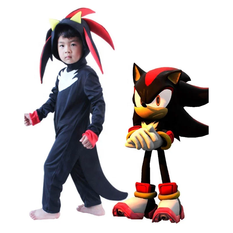 

Halloween children's game clothes Sonic cute cosplay costume