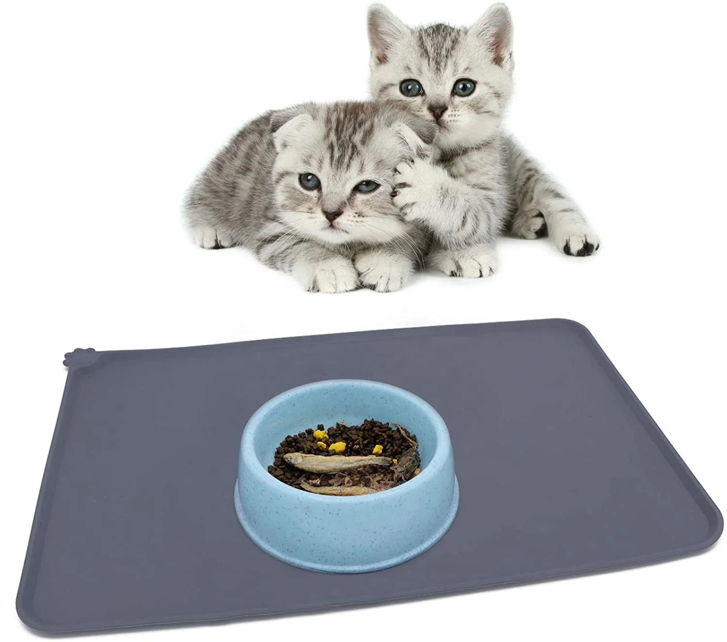 

Silicone Dog Cat Bowl Mat Water Cushion Waterproof Non-Stick Food Pad