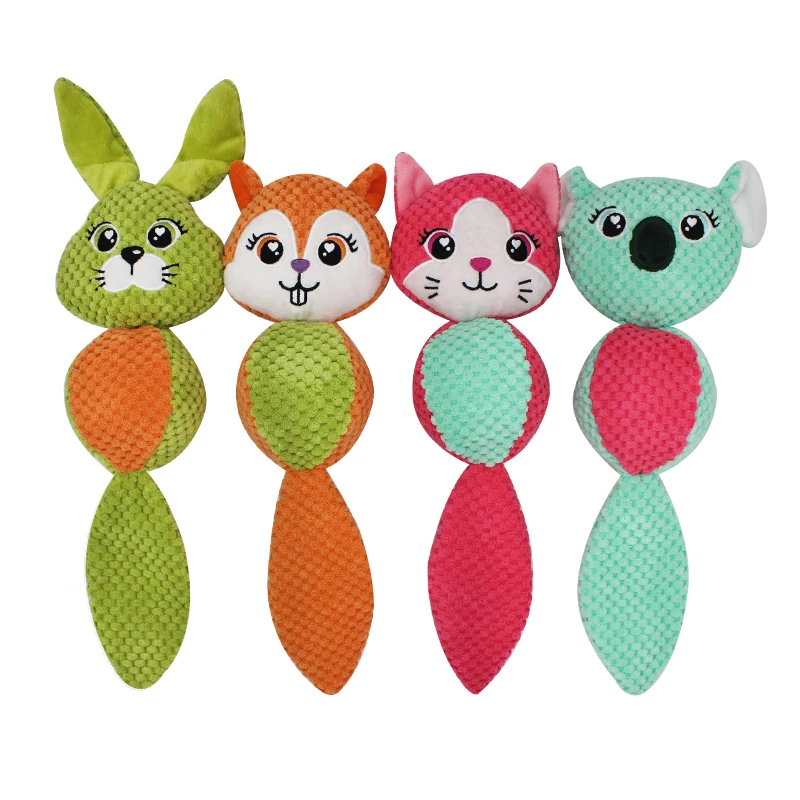 

cute pet products plush toy for dog playing squeaky ball inside