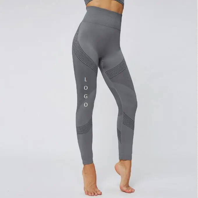 

Huanwei Hot Selling Fashion Woman Yoga Pants Sport High Waist Tights Seamless Fitness Breathable Long Running Leggings