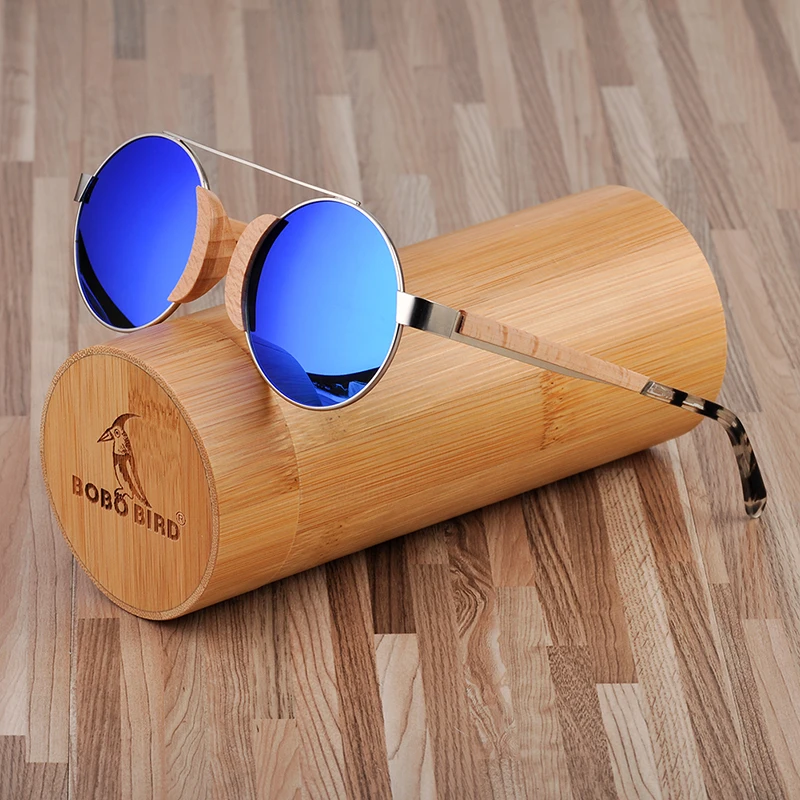 

BOBO BIRD Polarized Anti-radiation Wooden Sunglasses Protect Your Eyes For Men And Women