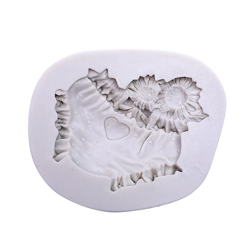 

Flower Design DIY Cake Set Chocolate Silicone Fondant Mold for Baking Pastry Cake Tools Bakeware Mould Making 3d Crafts Molds