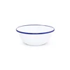 Japanese Classic blue Edge Enamel Bowl Thick Watermelon BowlArgon