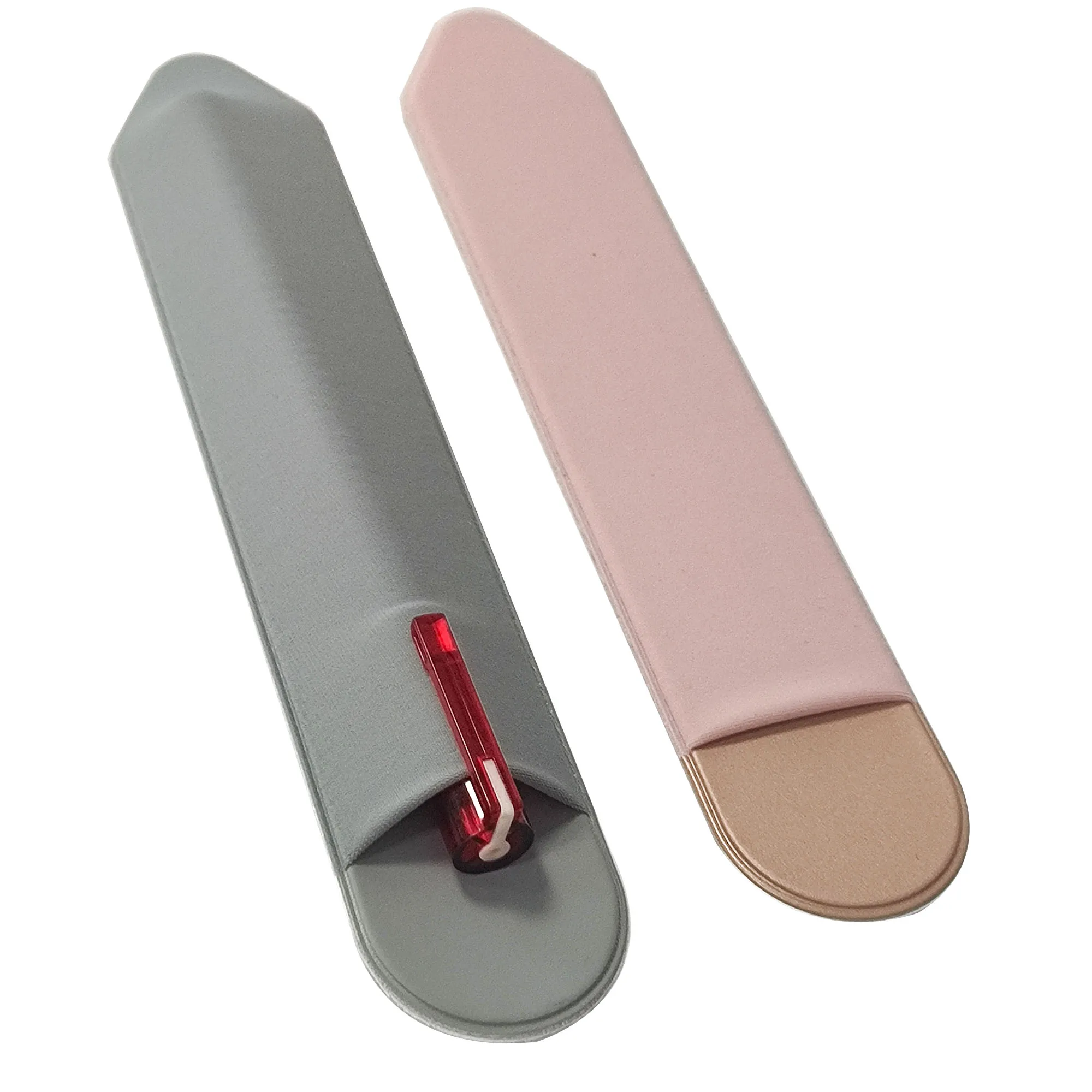 

Elastic portable adhesive pen case holder capacitive pen pouch can be pasted on the tablet