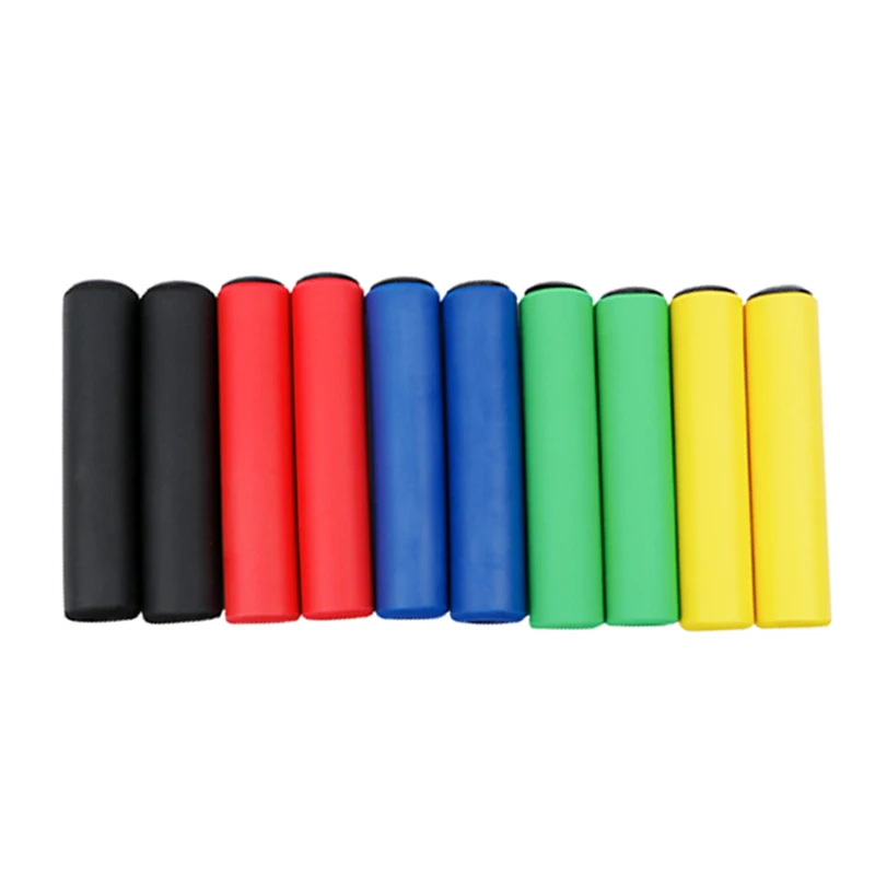 MEROCA 130mm 22.2mm 3.6mm Thick Bike Handlebar Grips Silicone End Grip 35g for Multi-Speed Mountain BMX Bicycle