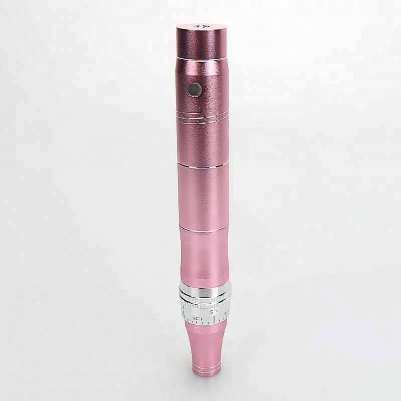 

Derma Pen Wrinkle Removal automated micro needle skin Derma Rejuvenation Therapy pen, Pink
