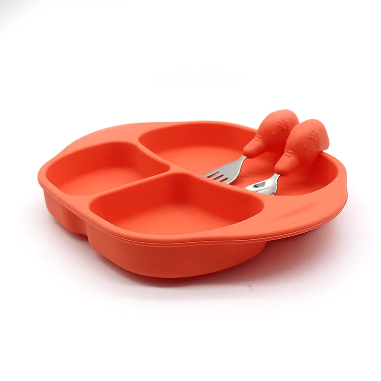 

Professional Manufacturer Divided Safe Tableware Silicone Dinner Plate