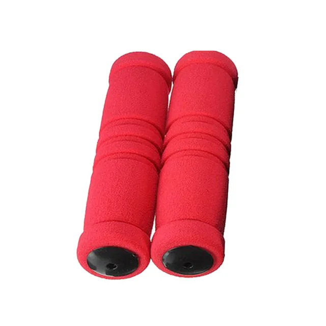 

1pair Bicycle Grips Bike Racing Motorcycle Handle Bar Foam Sponge Grip Cover Non-slip Multicolor Cycling Equipment #4S27, Picture