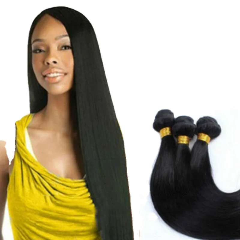 

Top Quality Natural Ready To Ship Human Hair Bundles Virgin Hair Bundles With Lace Closure