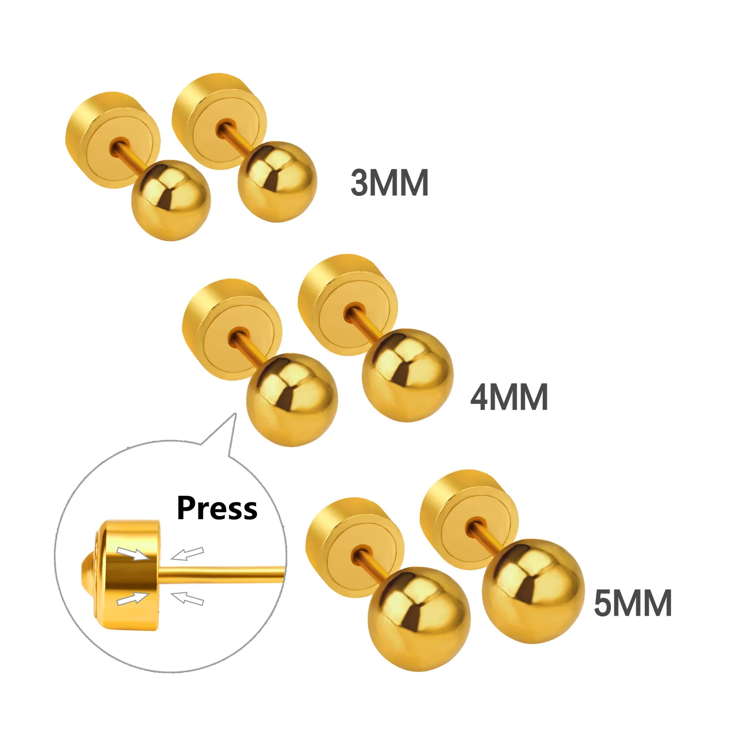 Top Sale 3mm/4mm/5mm Fashion E