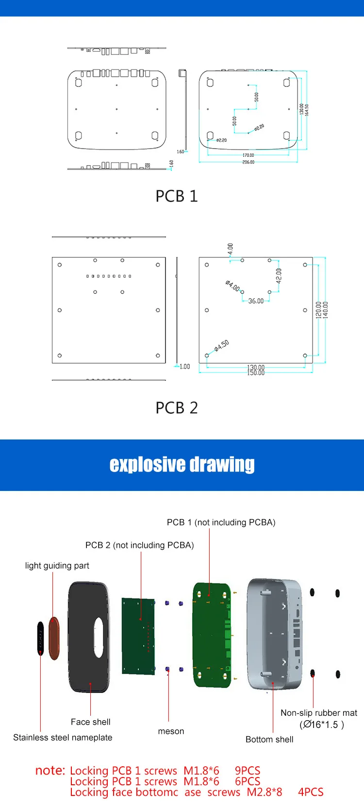 Portable design environmental plastic electronic zigbee wireless router case gateway enclosures for 4G 5G - ANKUX.COM