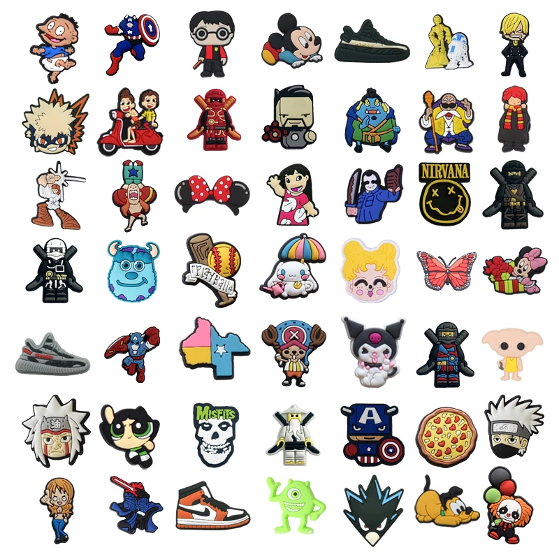 

Factory Price Wholesale Shoes Charms Custom Designer Decoration Charms