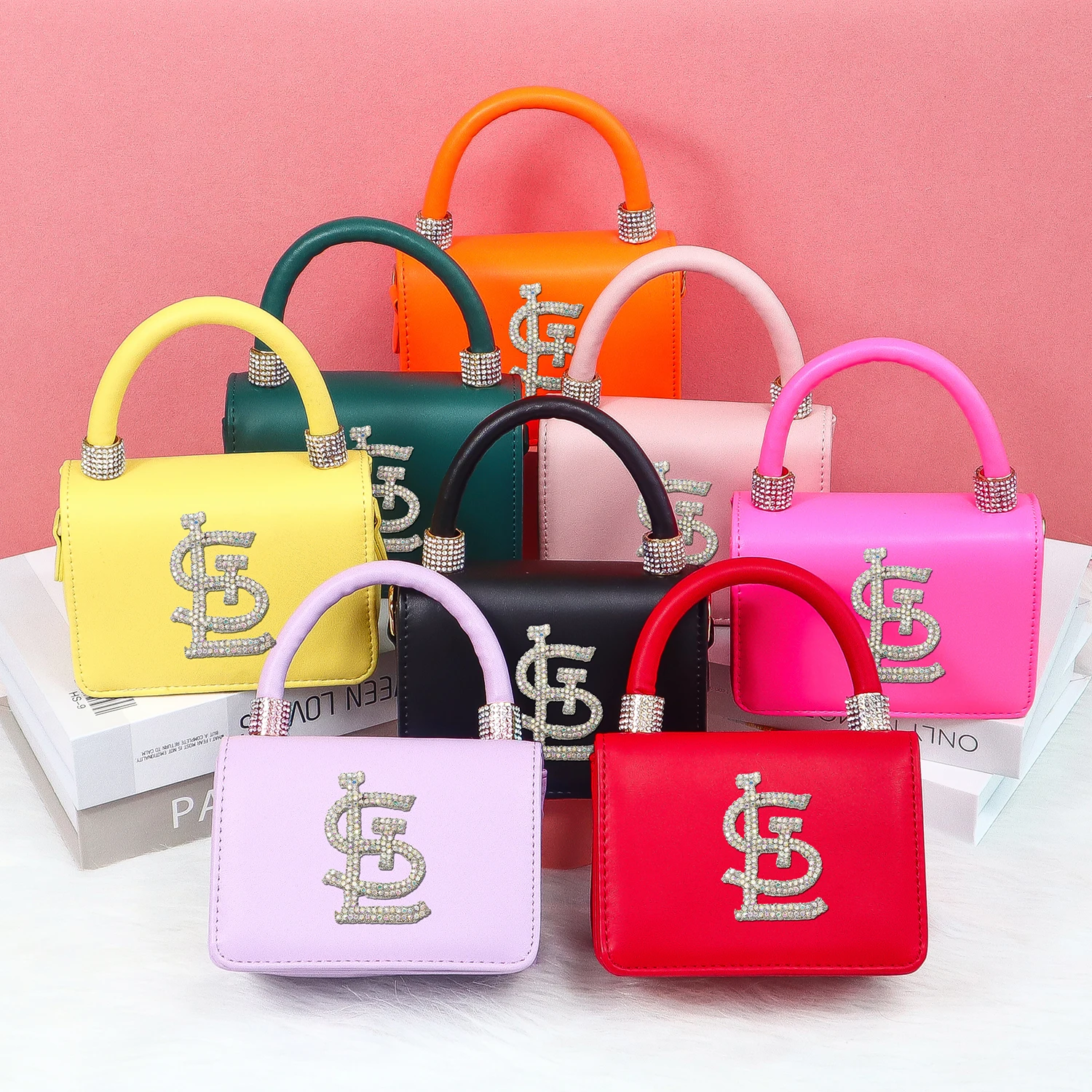 

2021 Ladies designer handbags coin wallet small jelly purse handbags for women luxury, 12color