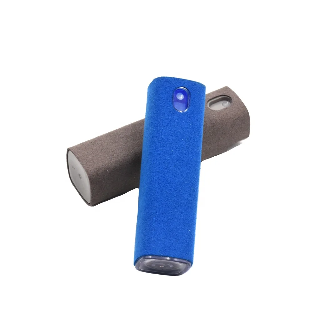 

Portable Multifunction 2in1 Eyeglass Sun glasses sunglasses lens pad phone screen Cleaning Clean kit Spray Cleaner