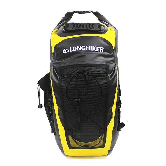 

Waterproof backpack for hiking swimming camping pvc tarpaulin swim backpack