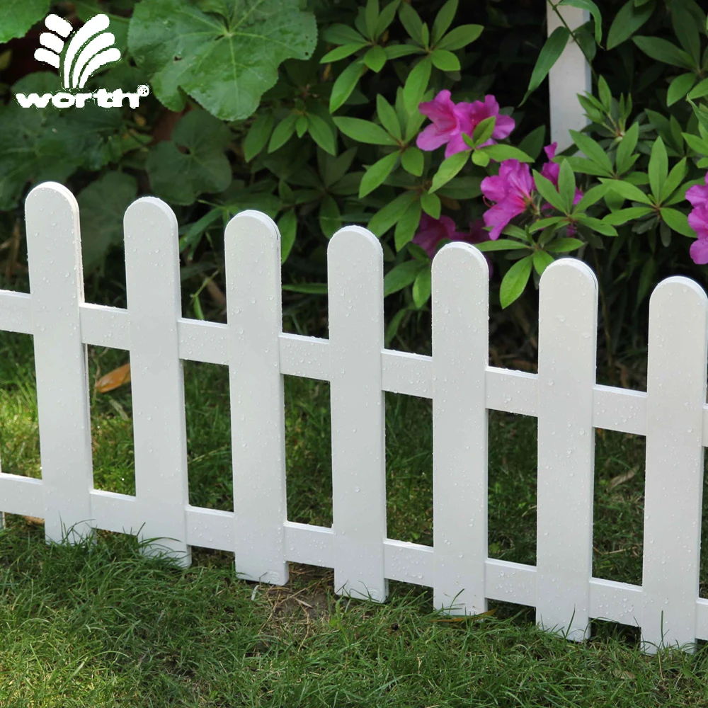 

Thick PP eco-friendly Garden Outdoor Decorative White Plastic Trellis Flower Fence