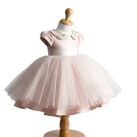 

Ivy10564A Kids girls fancy princess birthday dresses beaded design boutique baby girls party dress