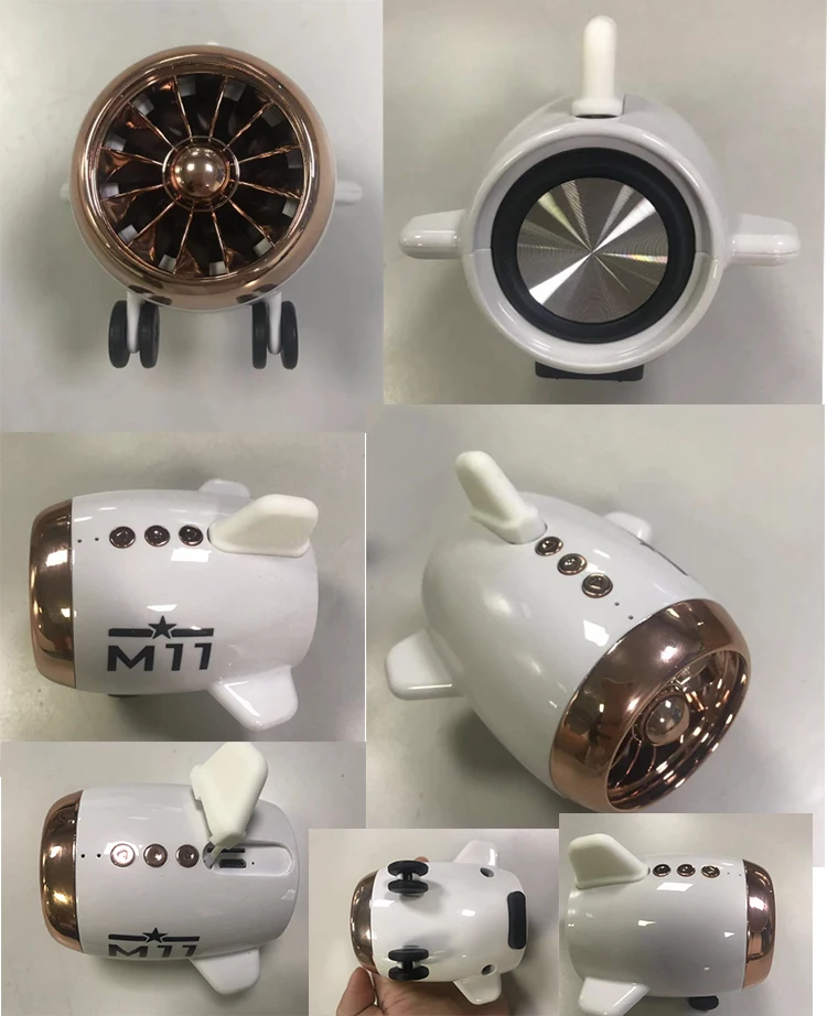 M11 Amazon Hot Selling Airplane Shape Design Mini Portable Bluetooth Speaker for Outdoor - ANKUX.COM